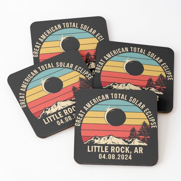 Item preview, Little Rock Total Solar Eclipse 2024 designed and sold by THIENVT.