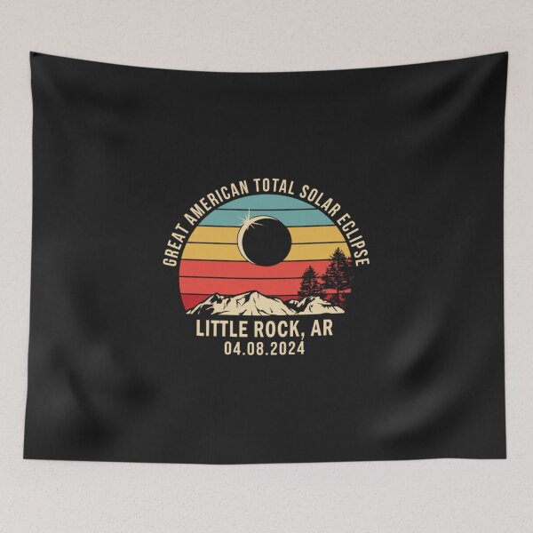 Item preview, Little Rock Total Solar Eclipse 2024 designed and sold by THIENVT.