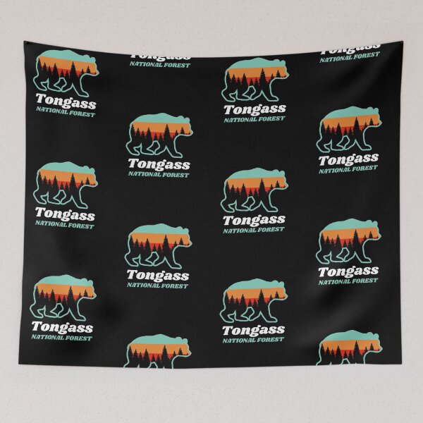 Item preview, Tongass National Park Bear Hiking Camping Gift designed and sold by LADistrictGarb.