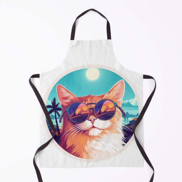 Item preview, Ginger Cat in Sunglasses on Vacation designed and sold by BeatsNShirts.