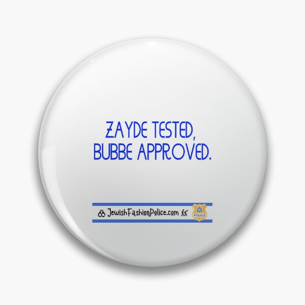 Item preview, Zayde Tested, Bubbe Approved designed and sold by Jewish Fashion  Police.