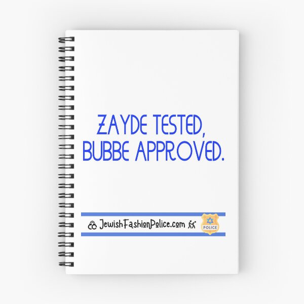 Item preview, Zayde Tested, Bubbe Approved designed and sold by Jewish Fashion  Police.