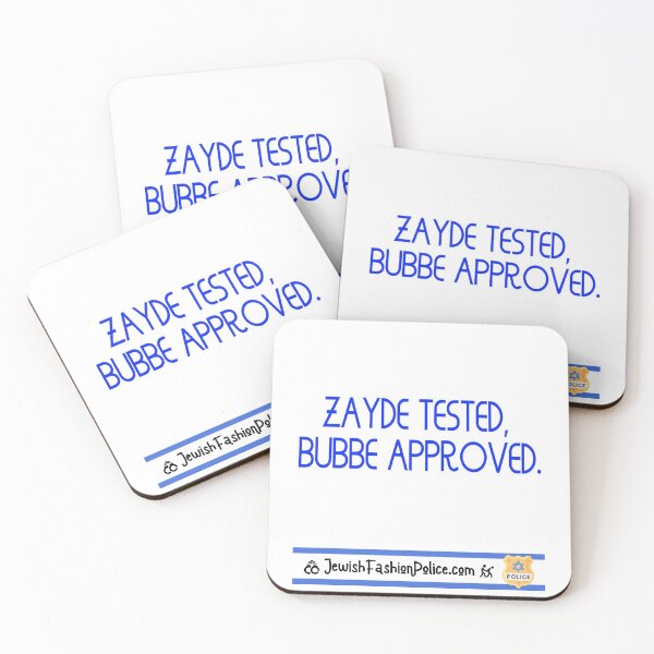Item preview, Zayde Tested, Bubbe Approved designed and sold by Jewish Fashion  Police.