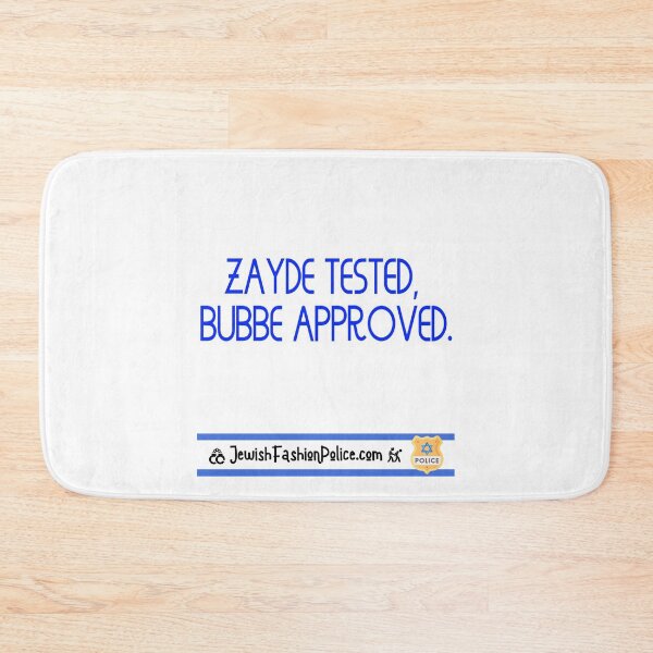 Item preview, Zayde Tested, Bubbe Approved designed and sold by Jewish Fashion  Police.