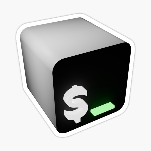 Item preview, Shell Script 3D designed and sold by skoolsarecool.