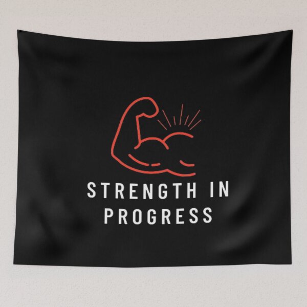 Item preview, Strength in Progress designed and sold by byu nna ⭐⭐⭐⭐⭐.