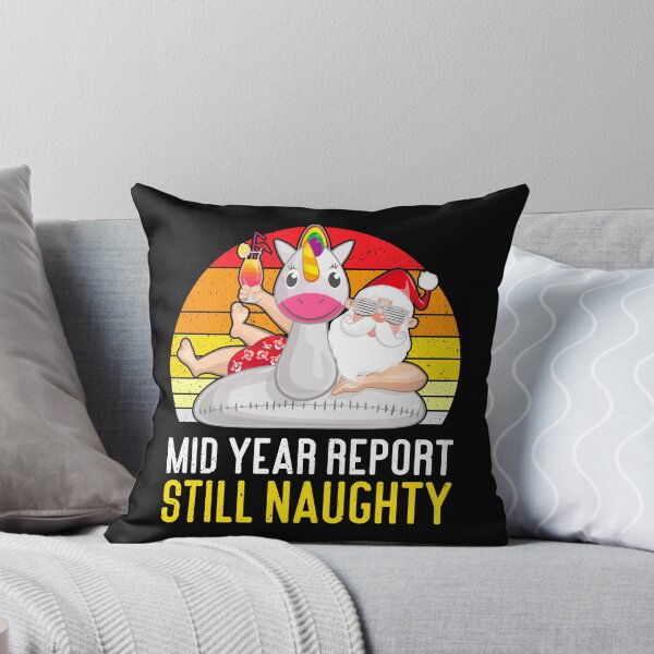 Item preview, Mid Year Report Still Naughty Santa Summer Christmas In July designed and sold by MobyStickers.
