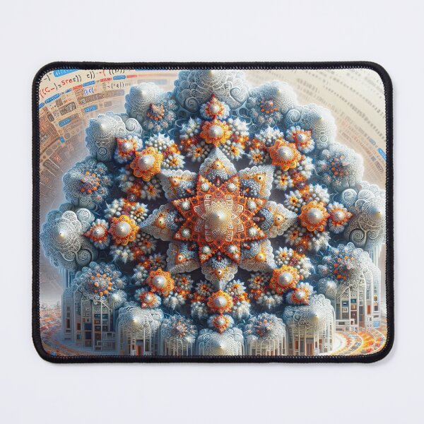 Item preview, Fractal Infinity: Exploring Recursion in Computational Beauty designed and sold by TuringTacoTales.