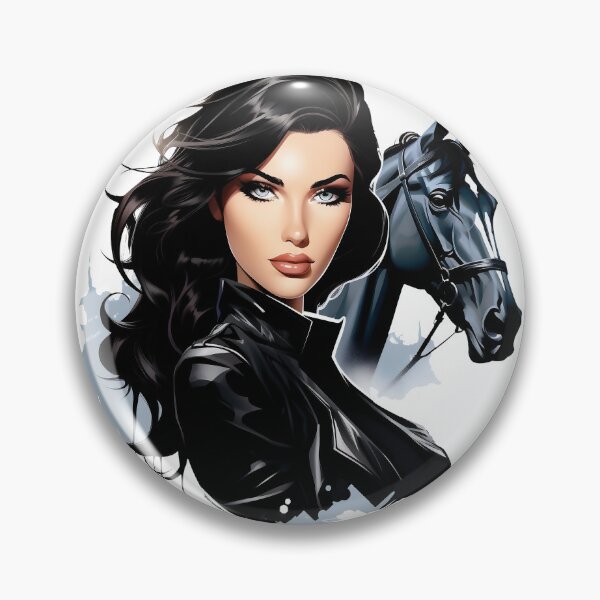 Item preview, woman and her horse designed and sold by javierparra.