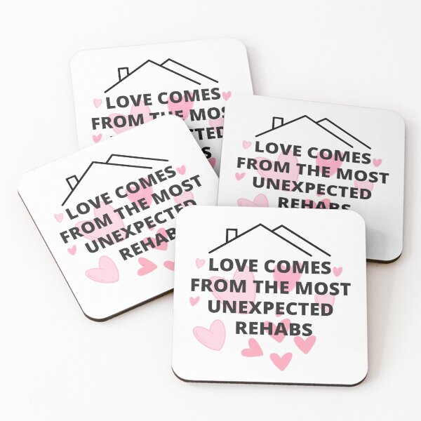 Item preview, love comes from the most unexpected rehabs, dark fonts designed and sold by Gerardo Segismundo.