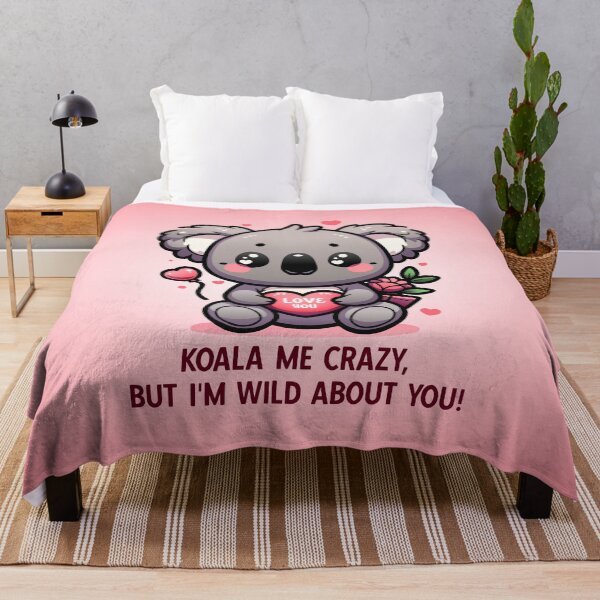 Item preview, Koala-ty Love Confession Kawaii Koala saying Koala Me Crazy designed and sold by Gay-Koala.