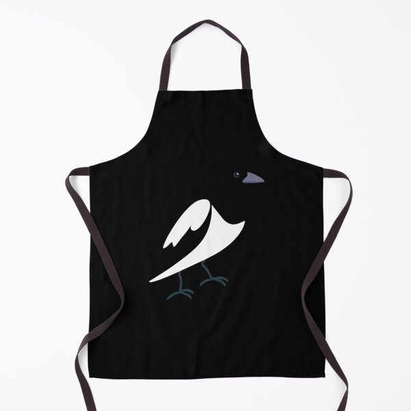 Item preview, Magpie at night - use on a black background designed and sold by messy-nessie.