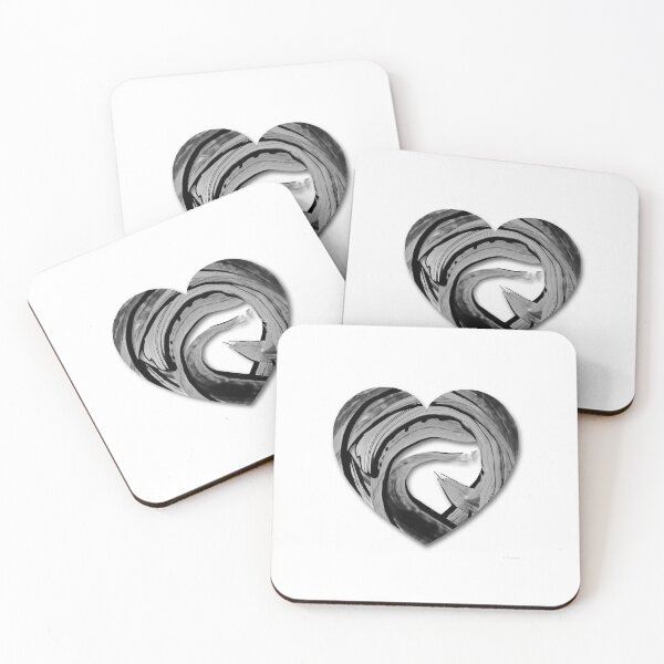 Item preview, Black Magic Modern Floating Romantic Heart Art designed and sold by Sharon Cummings Art.
