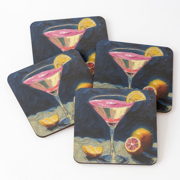 Item preview, "Exquisite Cosmopolitan Martini: A Taste of Elegance" designed and sold by Artisticanvas.