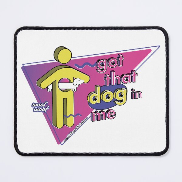 Item preview, Got that dog in me vintage pink designed and sold by maura41.