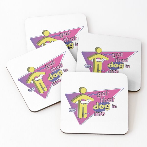 Item preview, Got that dog in me vintage pink designed and sold by maura41.