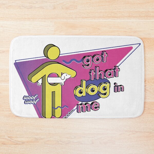 Item preview, Got that dog in me vintage pink designed and sold by maura41.