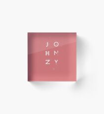 NCT Typography - Johnny Acrylic Block