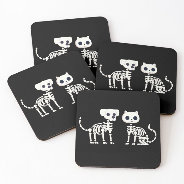 Item preview, Skeleton Companions: Dog and Cat designed and sold by 4estheticShop.