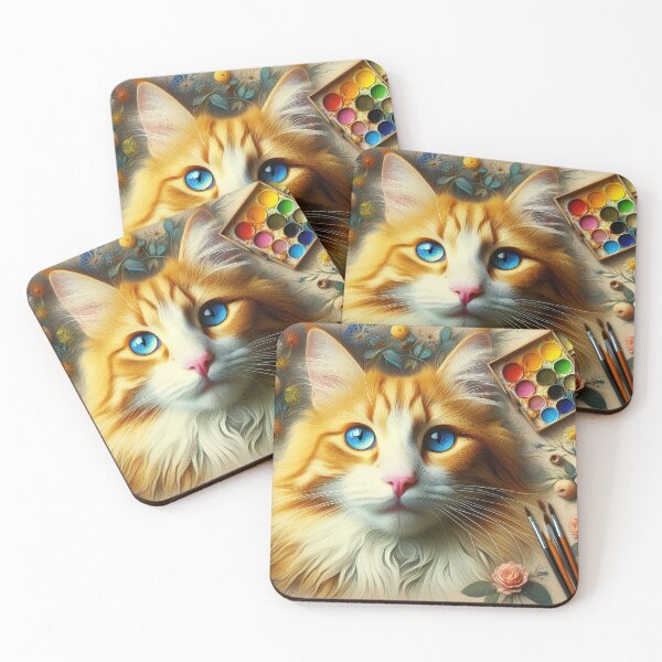 Item preview, Courbet's Cat Elysium Collection designed and sold by BastKittyStore.