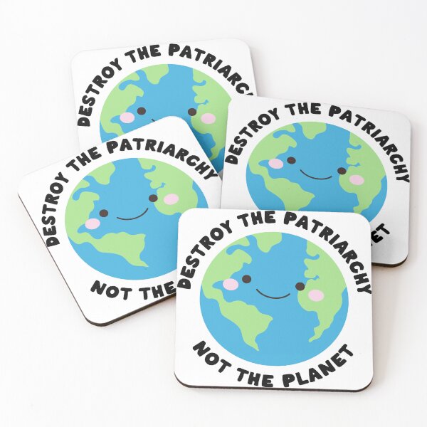 Item preview, Destroy the Patriarchy Not the Planet designed and sold by beccalikeya.