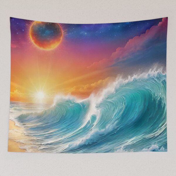 Item preview, Cosmic surf designed and sold by treatsntrinkets.