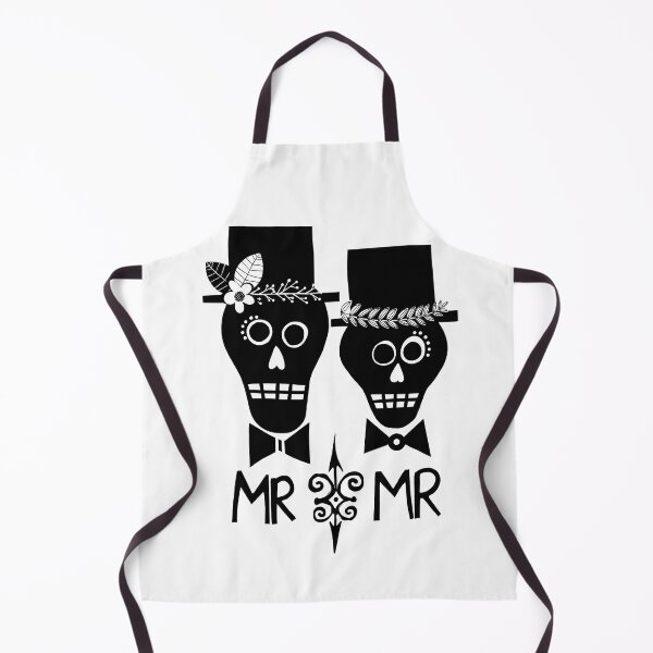 Item preview, Mr and Mr Wedding Skulls designed and sold by Sheree Burlington.