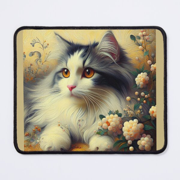 Item preview, Courbet's Cat Elegance Showcase designed and sold by BastKittyStore.