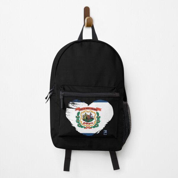 Item preview, U.S. State - I Love West Virginia - West Virginia Flag designed and sold by ArtProjectShop.