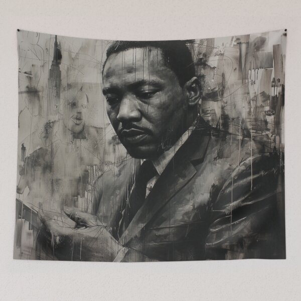 Item preview, Drawing Martin Luther King designed and sold by jb-joaofranca.