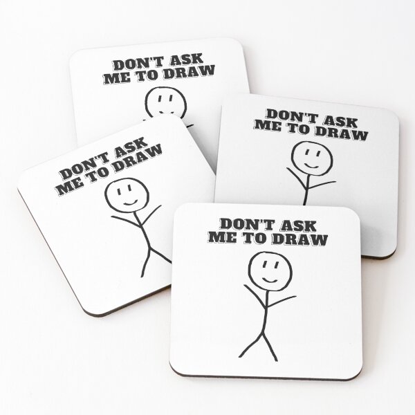 Item preview, DON'T ASK ME TO DRAW FUNNY  designed and sold by serenitycarat.