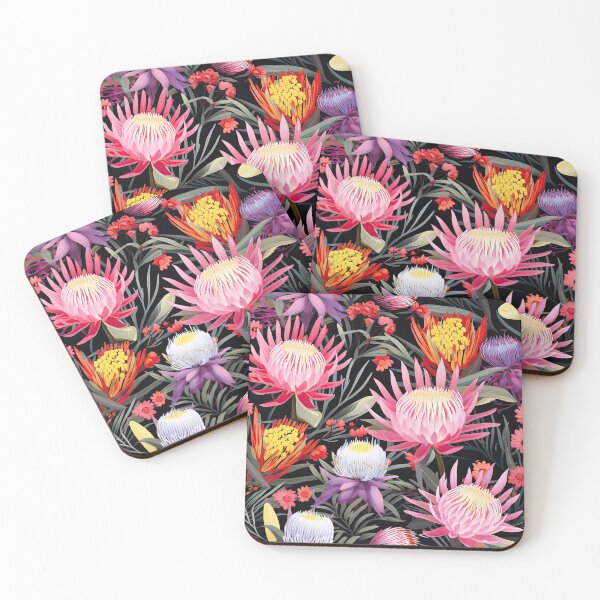 Item preview, Australian Native Flowers Abstract Wildflowers designed and sold by Eden Digital Creative.