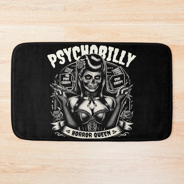 Item preview, Psychobilly Horror Girl designed and sold by PulpVintage.