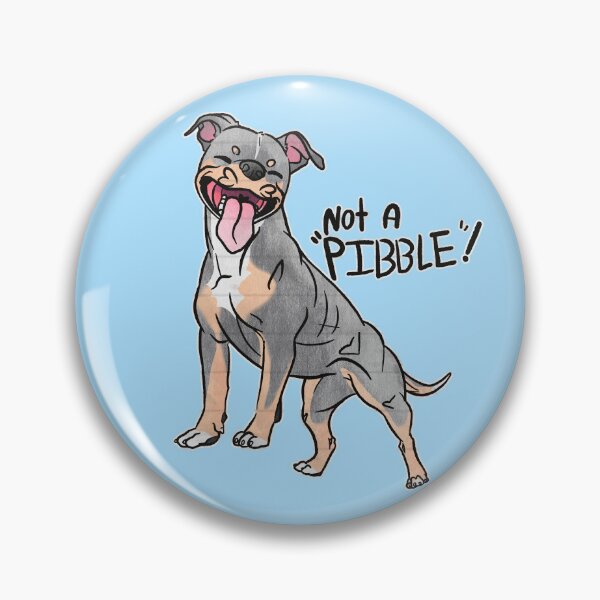 Item preview, Not A Pibble! Flop Blue & Tan Staffordshire Bull Terrier designed and sold by Sparklepupfaeri.