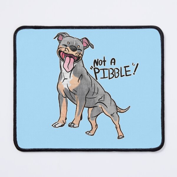 Item preview, Not A Pibble! Flop Blue & Tan Staffordshire Bull Terrier designed and sold by Sparklepupfaeri.