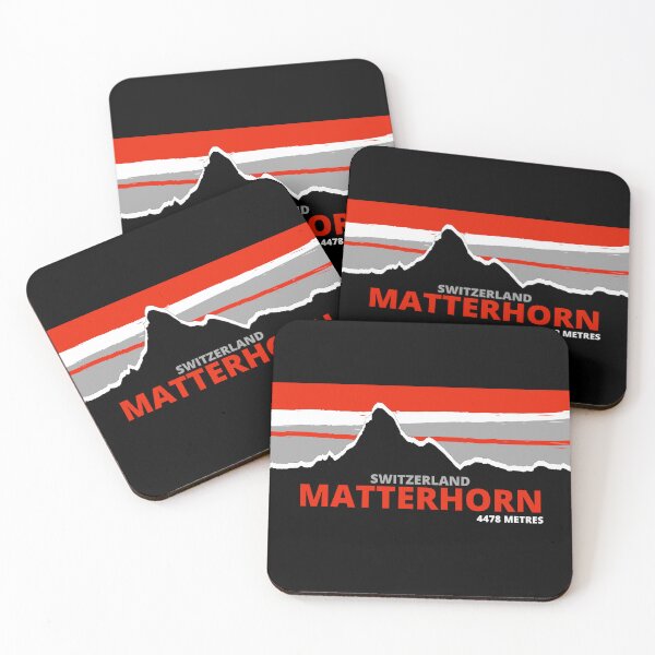 Item preview, Matterhorn silhouette print designed and sold by tudorwestwood.