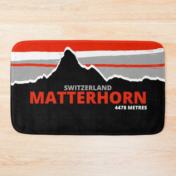 Item preview, Matterhorn silhouette print designed and sold by tudorwestwood.