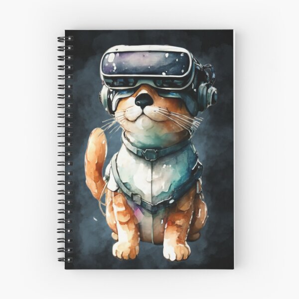 Item preview, Apple vision Cat Wearing Metaverse Glasses 2 designed and sold by Psycho-Crazy.