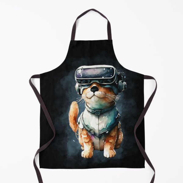Item preview, Apple vision Cat Wearing Metaverse Glasses 2 designed and sold by Psycho-Crazy.