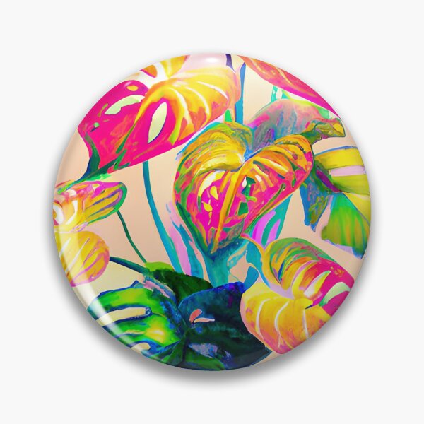 Item preview, Tropical Mystical Plants Illustration Watercolor Hyper Realism designed and sold by artycraftylady.