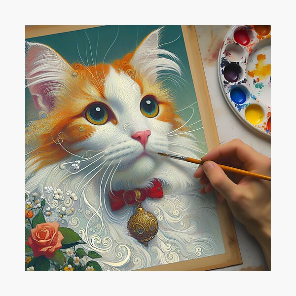 Item preview, Courbet's Feline Tapestry designed and sold by BastKittyStore.