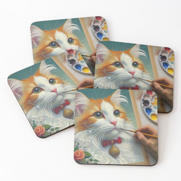 Item preview, Courbet's Feline Tapestry designed and sold by BastKittyStore.