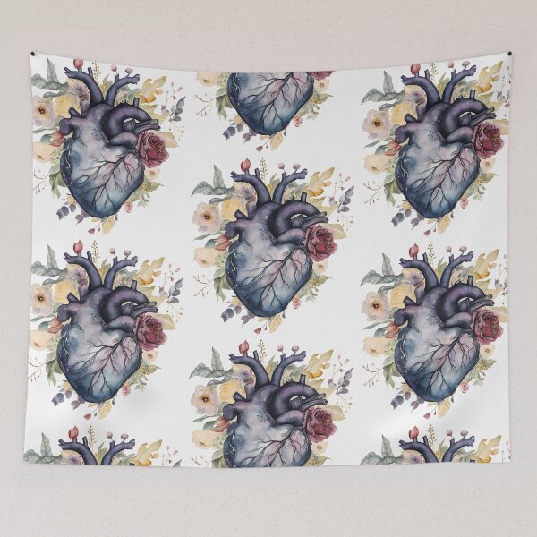 Item preview, Vintage Whispers: Shades of Blue in Blooming Anatomy designed and sold by EmeraldeaArt.