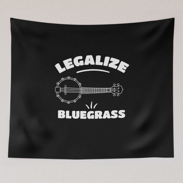 Item preview, Legalizar el ventilador de banjo Bluegrass designed and sold by The Junto Shop.