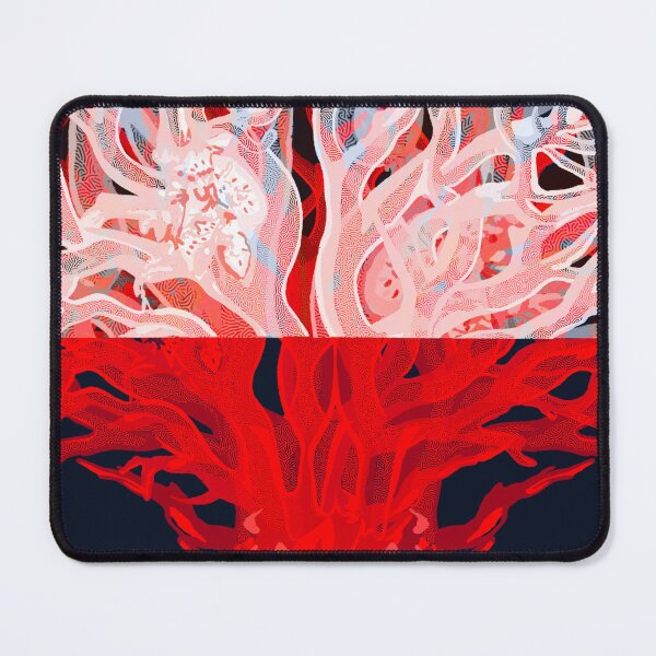 Item preview, Attention commanding abstract coral art poster. designed and sold by Meteryards.