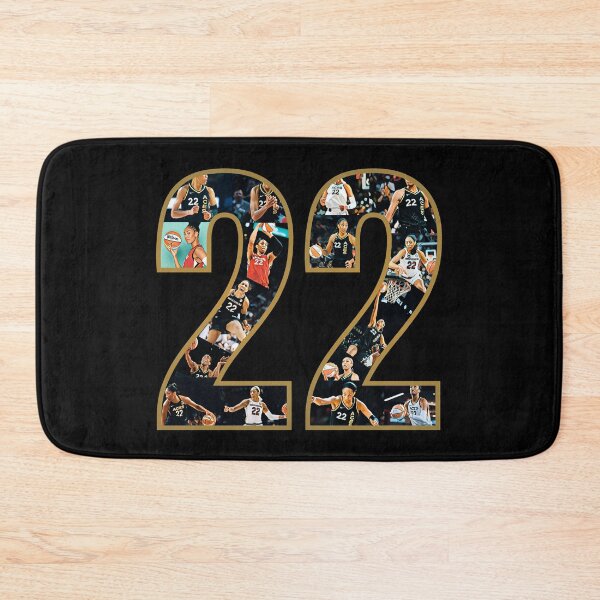 Item preview, A'ja 22 Wilson (Gold) designed and sold by UniqueDeignz.