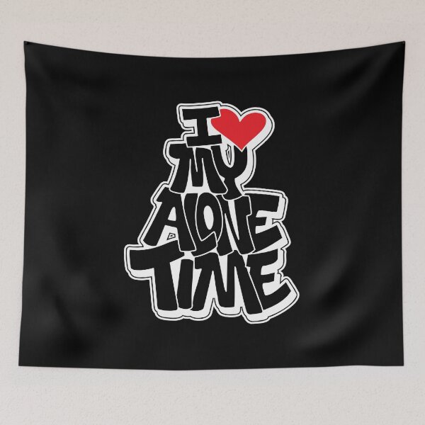 Item preview, I Heart My Alone Time designed and sold by dariusone.