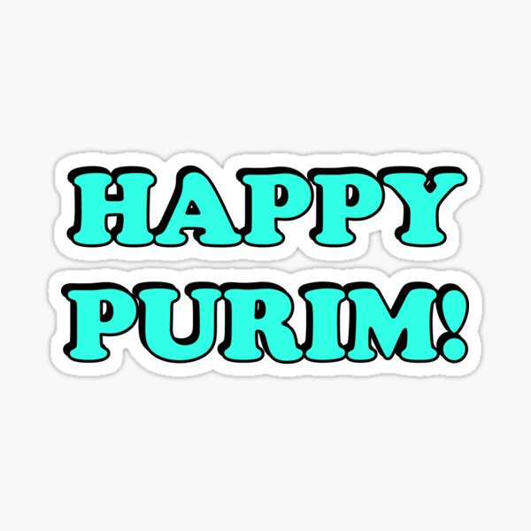 Item preview, HAPPY PURIM Jewish holidays designed and sold by Inspirationmotivation.