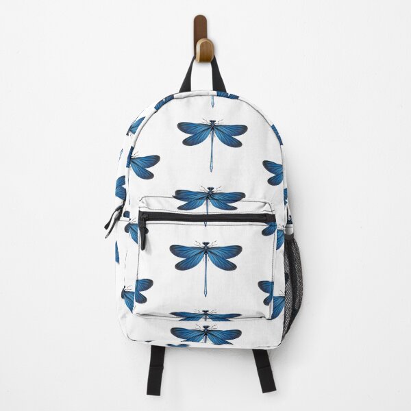 Item preview, Realistic Blue Damselfly Top View – Enchanting Nature Art for Sale designed and sold by OpsDesing.