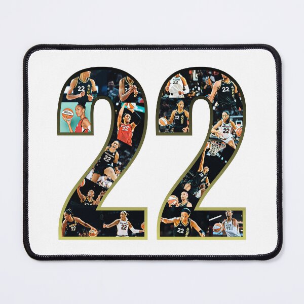 Item preview, A'ja 22 Wilson (negro y amarillo) designed and sold by UniqueDeignz.